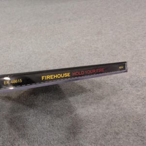 FireHouse Hold Your Fire CD 1992 Epic Records EK 48615 Hard Rock Glam Metal image 3