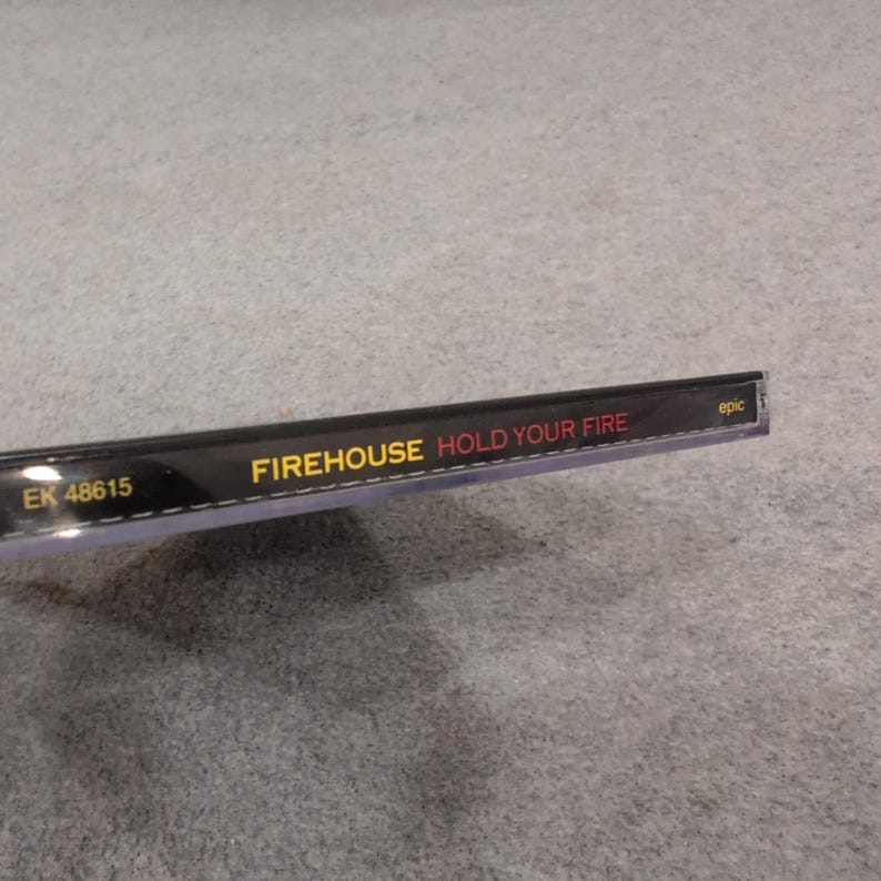 FireHouse Hold Your Fire CD 1992 Epic Records EK 48615 Hard Rock Glam Metal image 3