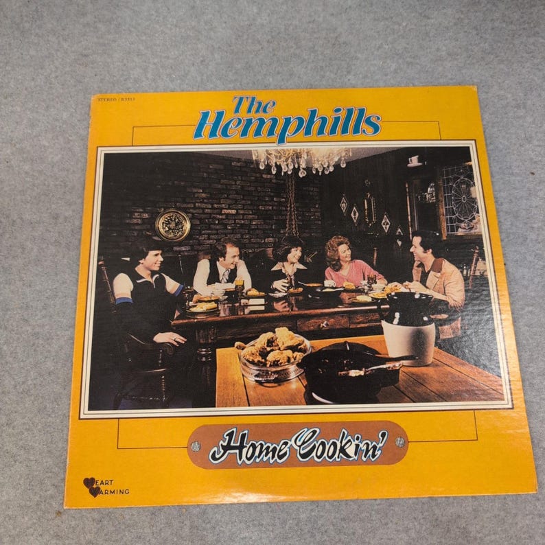The Hemphills Home Cookin Vinyl LP 1979 Southern Gospel HeartWarming R3513 image 1