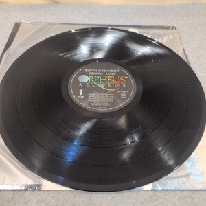 Keith Robinson Perfect Love Vinyl LP 1989 Orpheus Records D1-75611 Jazz Fusion image 5