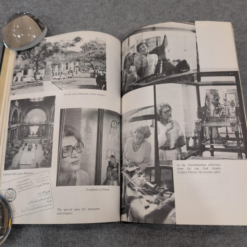 The Boehm Journey to Egypt Land of Tutankhamun Hardcover Book Frank J Cosentino image 6