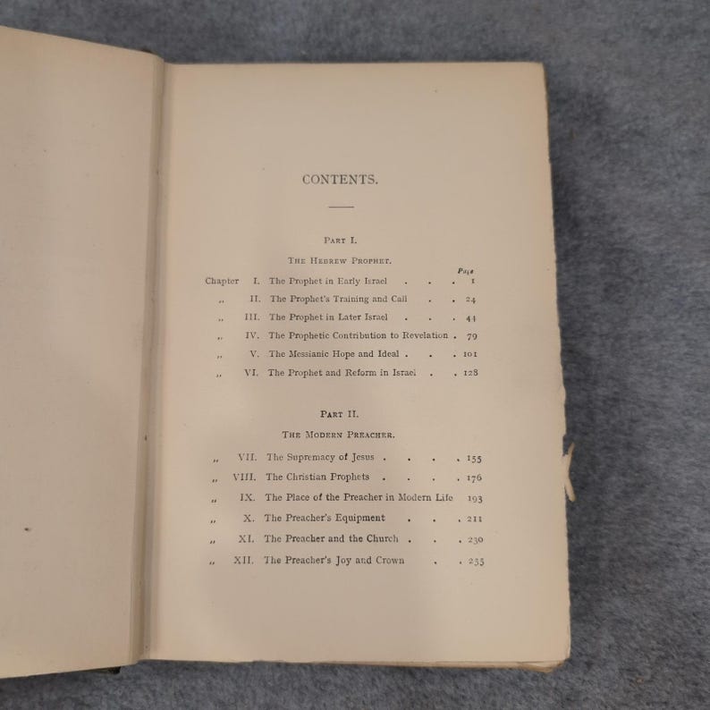 Le prophète hébreu et le prédicateur moderne Henry J Pickett Conférence Hartley de 1922 image 4