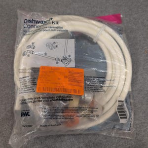 SharkBite 25568 Dishwasher Connection Kit Push-to-Connect 1/2 Inch Angle Stop image 1