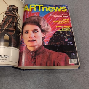 ARTnews Magazine 1986 Full Year 10 Issues Bound Volume Hardcover John Baldessari image 2