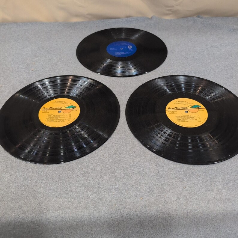 The Kingsmen Live Naturally 2-LP & Chart Breakers Schallplatte Lot Evangelium R3734 Bild 3