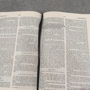 Thomas Nelson NASB The Open Bible Edition Black Leather Red Letter 947 Vintage image 8