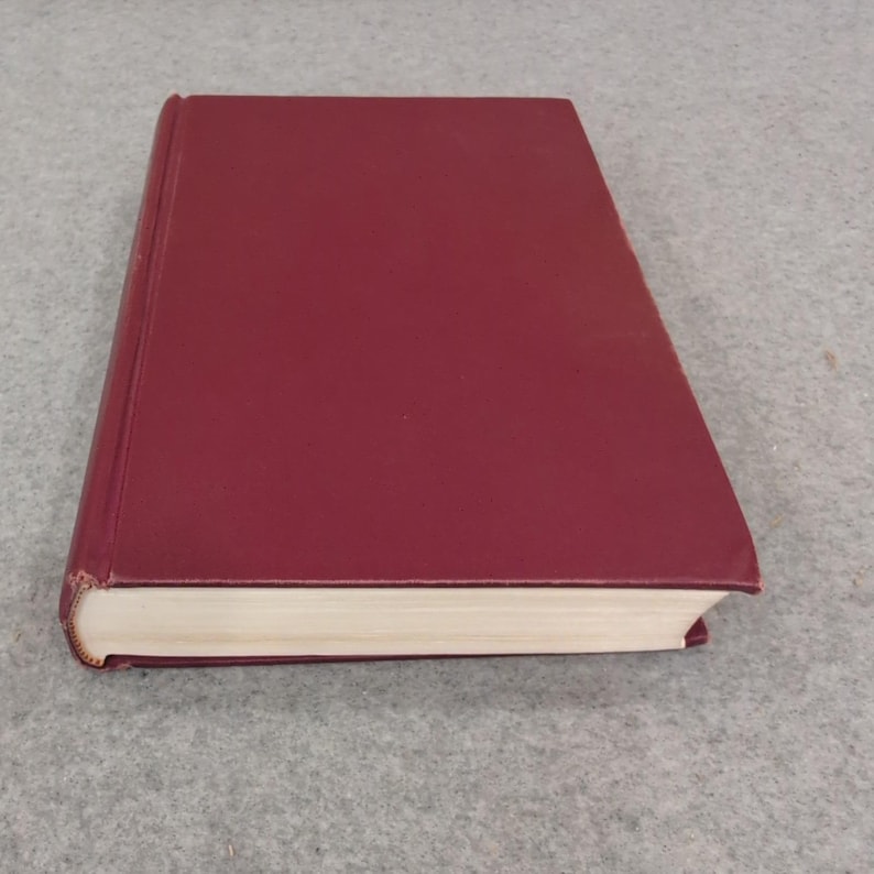 Nowy Testament Ludów z notatkami B.W. Johnson Tom I 1972 Oprawa twarda Bordowy zdjęcie 2