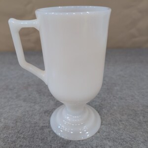 The Anniston National Bank Since 1890 Milk Glass Irish Coffee Mug image 3