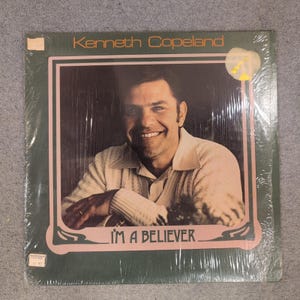 Kenneth Copeland I'm A Believer Vinyl LP Gospel Religious Record KCP Records image 1