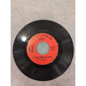 Andy Williams The Many Faces of Love In the Arms of Love 45 RPM Columbia 4-43737 image 2