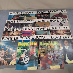 18 Boys Life Magazine Collection 1972-1974 Vintage Issues Scout Memorabilia image 1