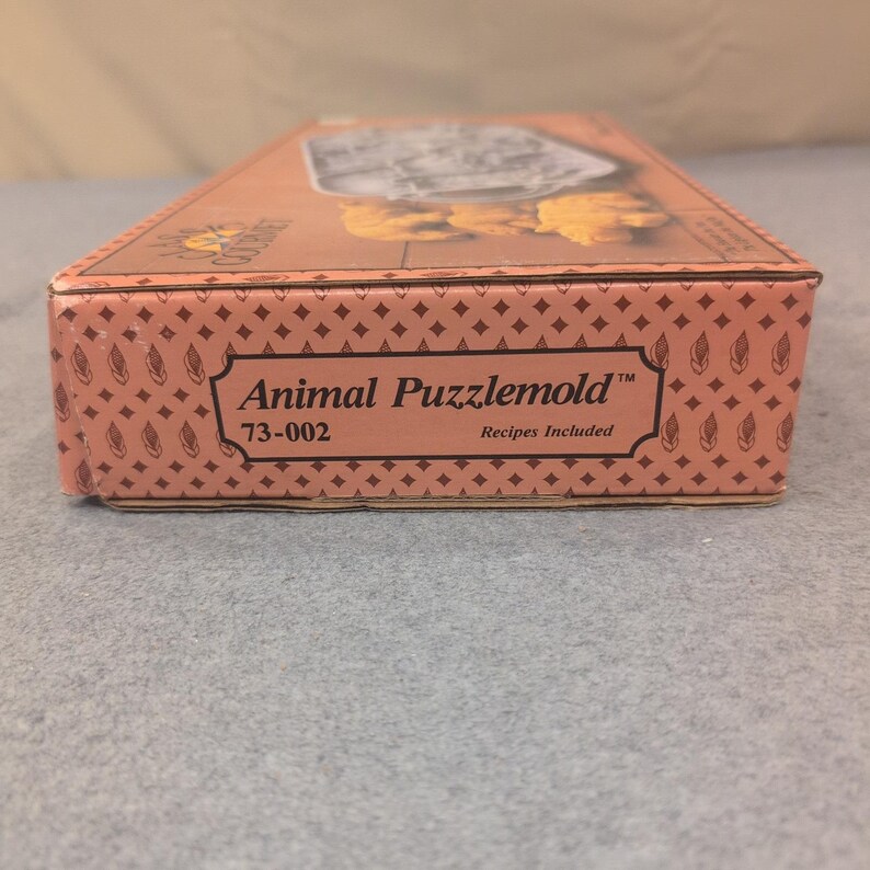 John Wright Classic Gourmet Animal Puzzlemold Cast Iron Baking Pan 73-002 USA image 3