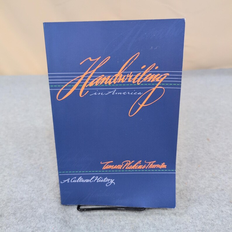 Handschrift in Amerika Eine Kulturgeschichte Tamara Plakins Thornton Yale Press VG+ Bild 1