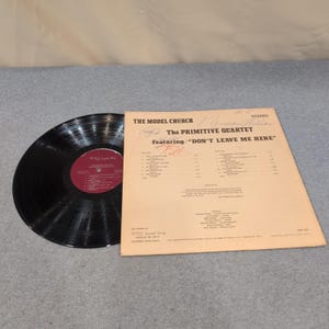 The Primitive Quartet - The Model Church Gospel Vinyl LP RSR-604 image 4