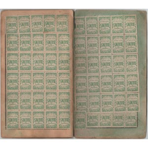 Vintage Baum's Trading Stamp Book Green Bay Wisconsin Green Stamps Booklet image 3
