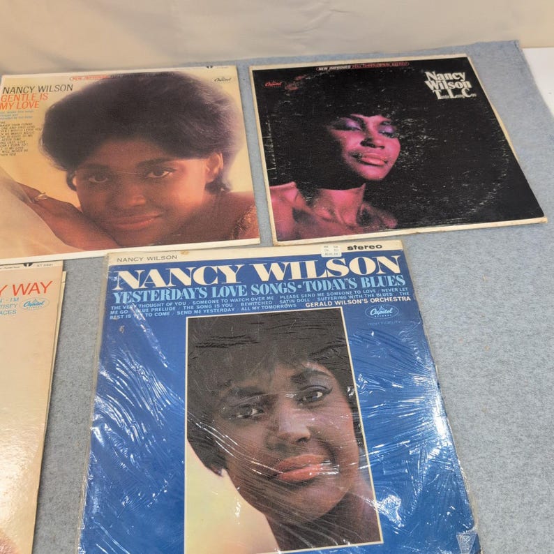 Nancy Wilson 5 Vinyl LP Lot A Touch of Today Gentle Is My Love Capitol Records image 3