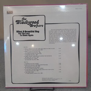 The Blackwood Brothers What A Beautiful Day For The Lord To Come Again Vinyl LP image 2