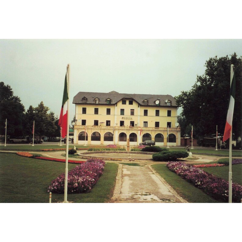 Vintage 1999 Bosnia SFOR NATO Headquarters Ilidža Photo Lot of 6 6x4 image 1