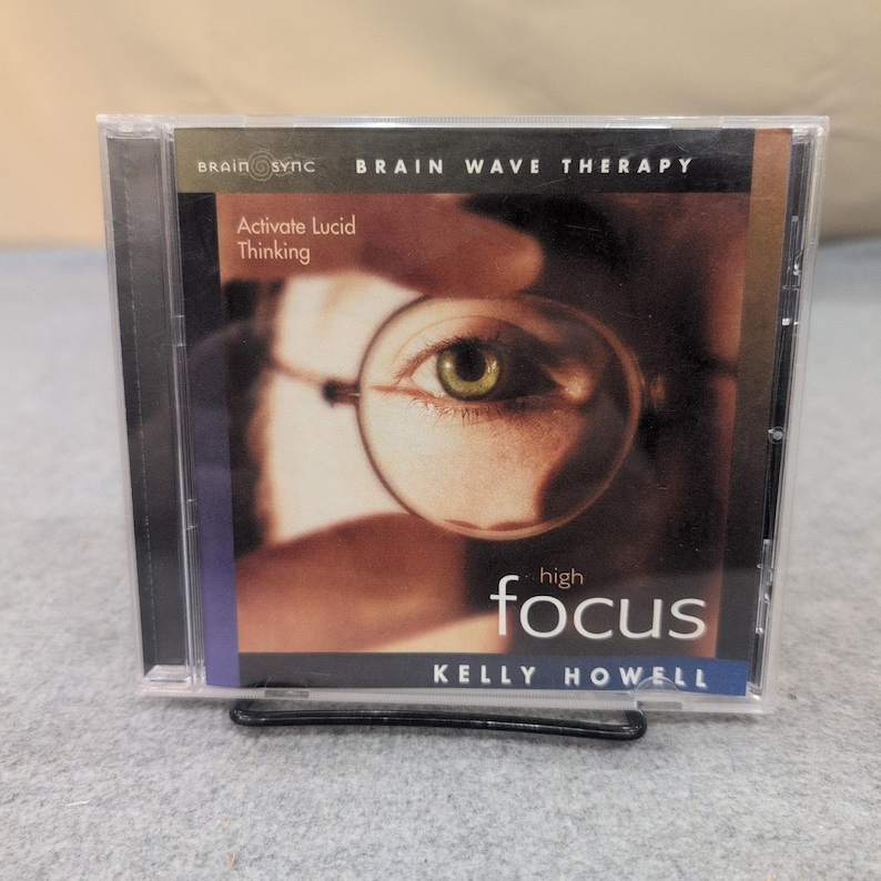 "Kelly Howell ""Gehirn NF"" High Focus Gehirnwellentherapie Audio-CD 2004 VG +"" Bild 1