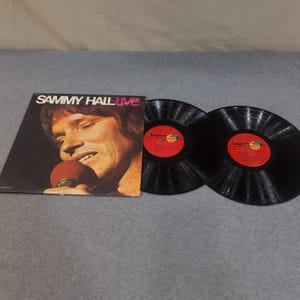Sammy Hall Live Two Record Set Vintage Gospel Vinyl LP Impact Records R3299 image 2