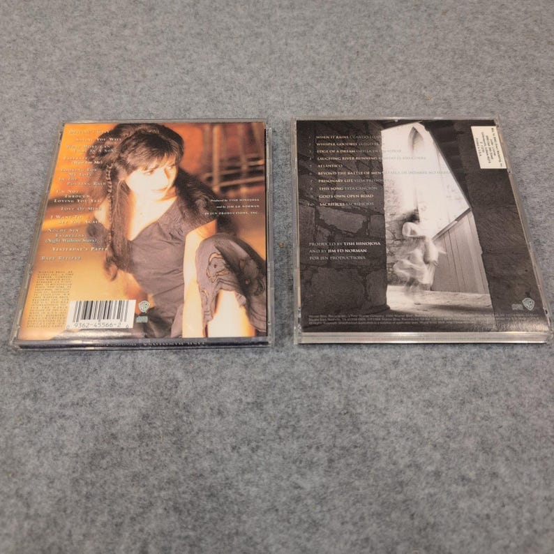Tish Hinojosa CD Lot Destiny's Gate Dreaming from the Labyrinth Folk Latin Music immagine 2