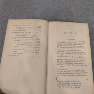 Den presbyterianska psalmboken 1874 Philadelphias presbyterianska publikationsnämnds bok bild 4