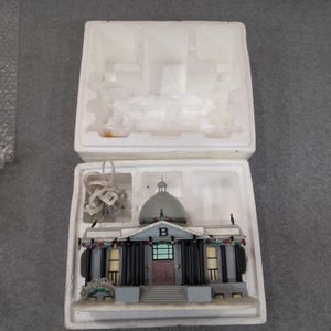 Hawthorne Village The Simpsons Christmas Village Mr Burns Mansion Lighted House image 7