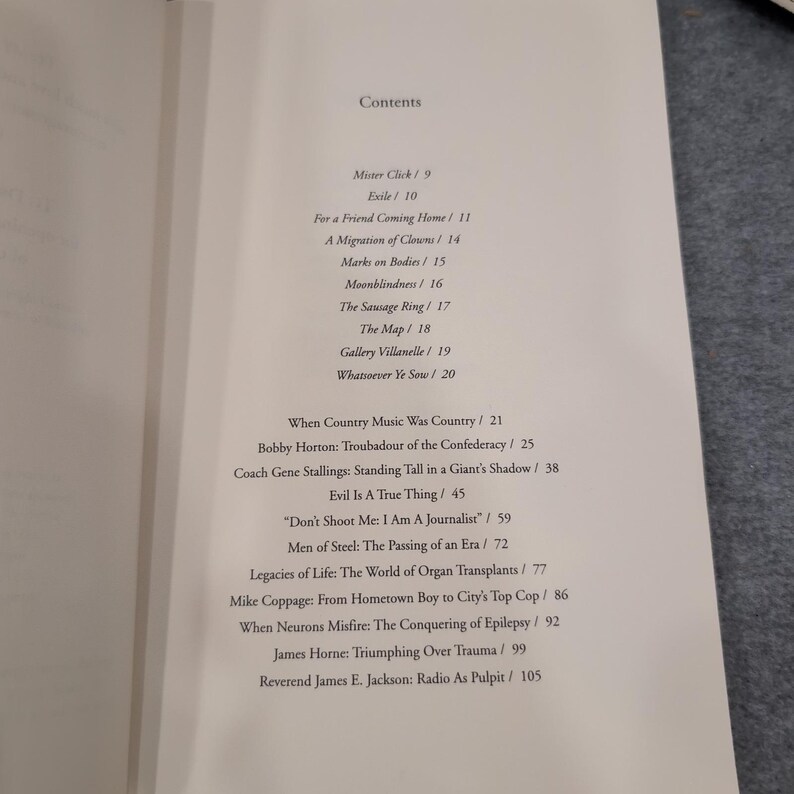 A Migration of Clowns Poems and Essays Carroll Dale Short 1999 Black Belt Press image 4