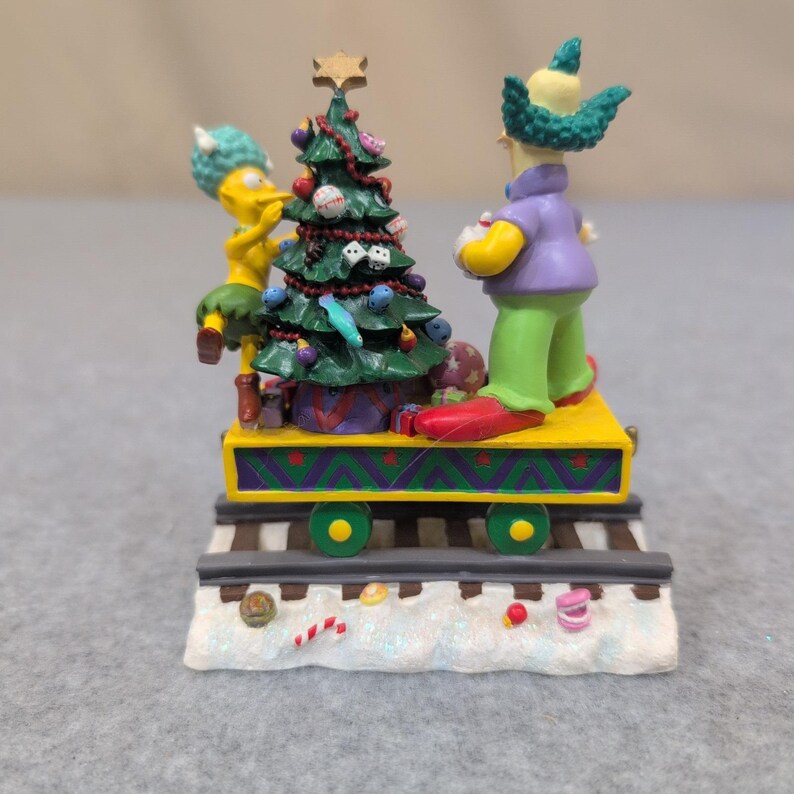 The Simpsons A Krusty Kristmas Christmas Express Collection Figurine 2004 image 3