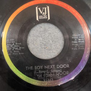 The Standells B. J. Quetzal / The Boy Next Door 45 RPM Vee-Jay Records VJ-643 image 2