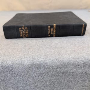 Nave's Topical Bible Digest of the Holy Scriptures Southwestern Company VG image 2