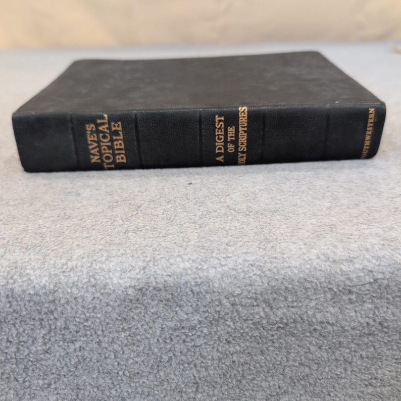 Nave's Topical Bible Digest of the Holy Scriptures Southwestern Company VG image 2
