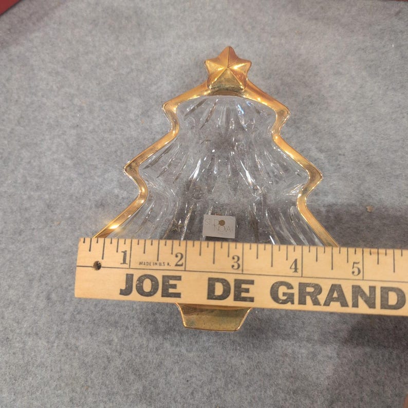 Studio Nova Yuletide Spirit Gold Sweet Dish Weihnachtsbaum Glas Bowle 3er Set Bild 6