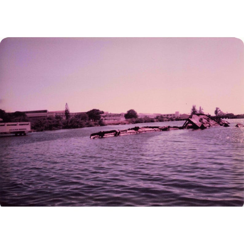 Vintage 1970s Pearl Harbor USS Arizona USS Utah Memorial Photos Lot of 13 Bell image 7