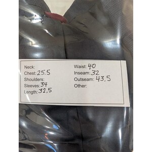 Hart Schaffner Marx Parisian Men's Blue Worsted Wool Two Piece Suit 51L image 8