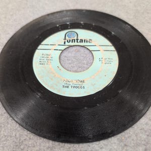 The Troggs Wild Thing From Home 45 RPM 7 Vinyl Single Fontana F-1548 1966 image 3