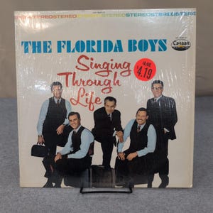 The Florida Boys Singing Through Life Vinyl LP Canaan Records CAS-9629-LP Stereo image 1