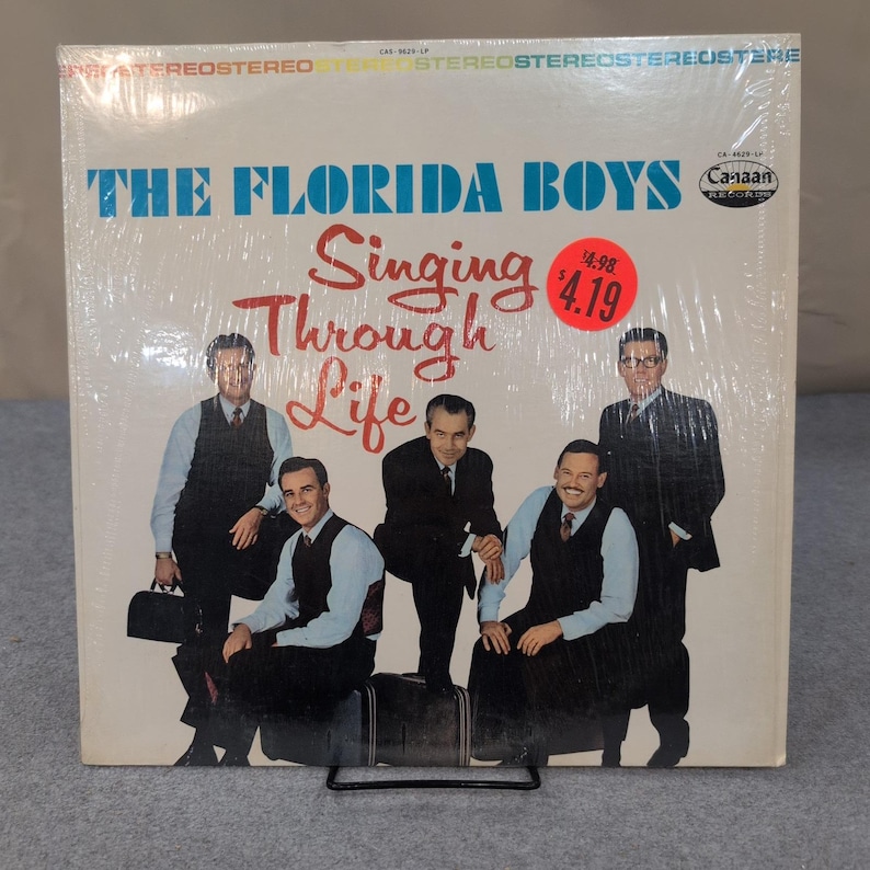 The Florida Boys Singing Through Life Vinyl LP Canaan Records CAS-9629-LP Stereo image 1