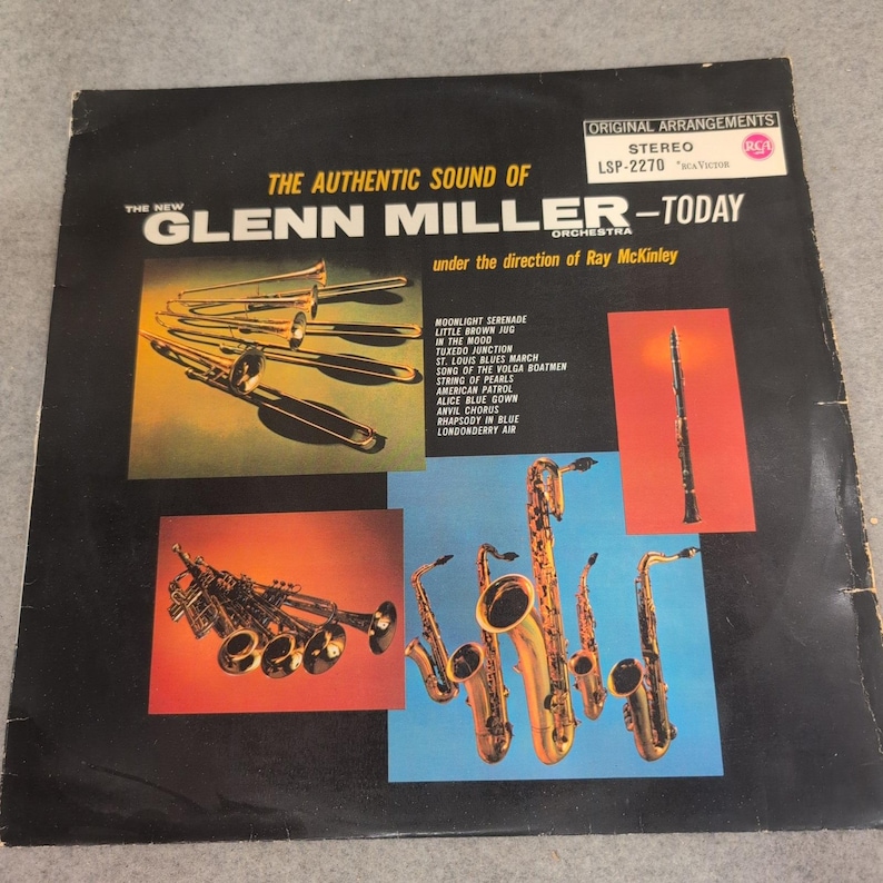 The Authentic Sound of the New Glenn Miller Orchestra Today Vinyl LP LSP-2270 image 1