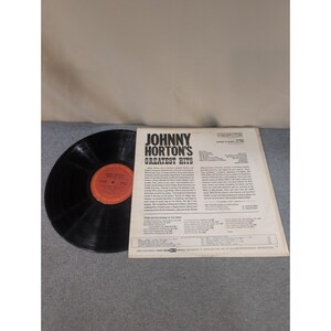Johnny Horton Greatest Hits Vinyl LP Columbia Stereo CS 8396 Country Rockabilly image 2