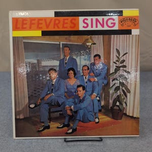 The LeFevres Sing Vintage Southern Gospel Vinyl LP Sing Recording Co MFLP-3209 image 1