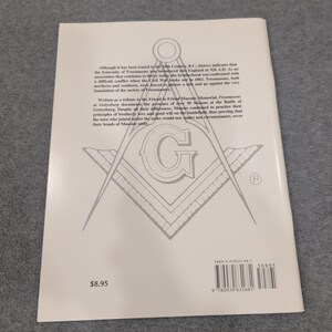 Vrijmetselaars in Gettysburg door Sheldon A Munn Book Civil War Masonic Brotherhood afbeelding 2