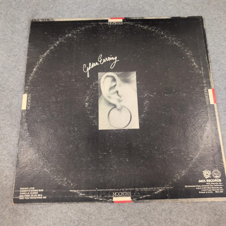 Golden Earring Moontan Vinyl LP Record MCA-396 Radar Love 1973 Classic Rock image 2
