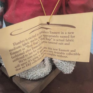 エメット・ケリー・ジュニア REAL RAGS ウォッチ・アウト・ビロウ・コレクション ピエロ クリスマス フィギュア 画像 6
