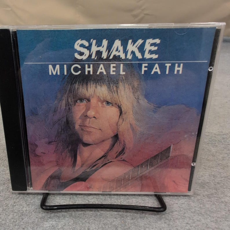 Michael Fath Shake CD Red Inc Records 0807-71001-2 1989 Rock Shred Guitar image 1
