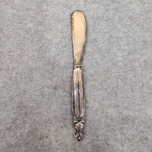 Godinger Silver Plated Pineapple Finial Butter Spreader Cheese Knife Fluted image 4