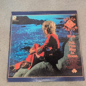 Dolly Parton I Wish I Felt This Way At Home Vinyl LP RCA Camden ACL-7002 image 1