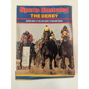 Sports Illustrated May 16 1977 The Derby Seattle Slew Horse Racing