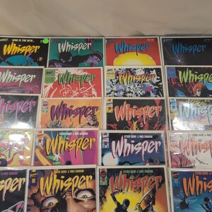 Whisper First Comics Lot 1-37 + Special Steven Grant Steve Epting Ninja image 6