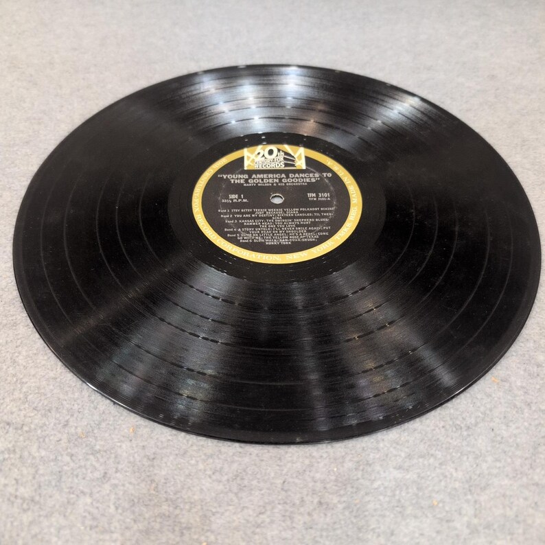 Marty Wilson Orchestra Young America Dances to Golden Goodies Vinyl LP TFM 3101 image 5